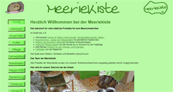 Desktop Screenshot of meeriekiste.de